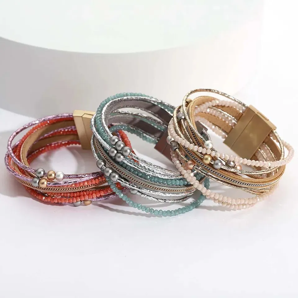 Beaded Sparkle Cuff