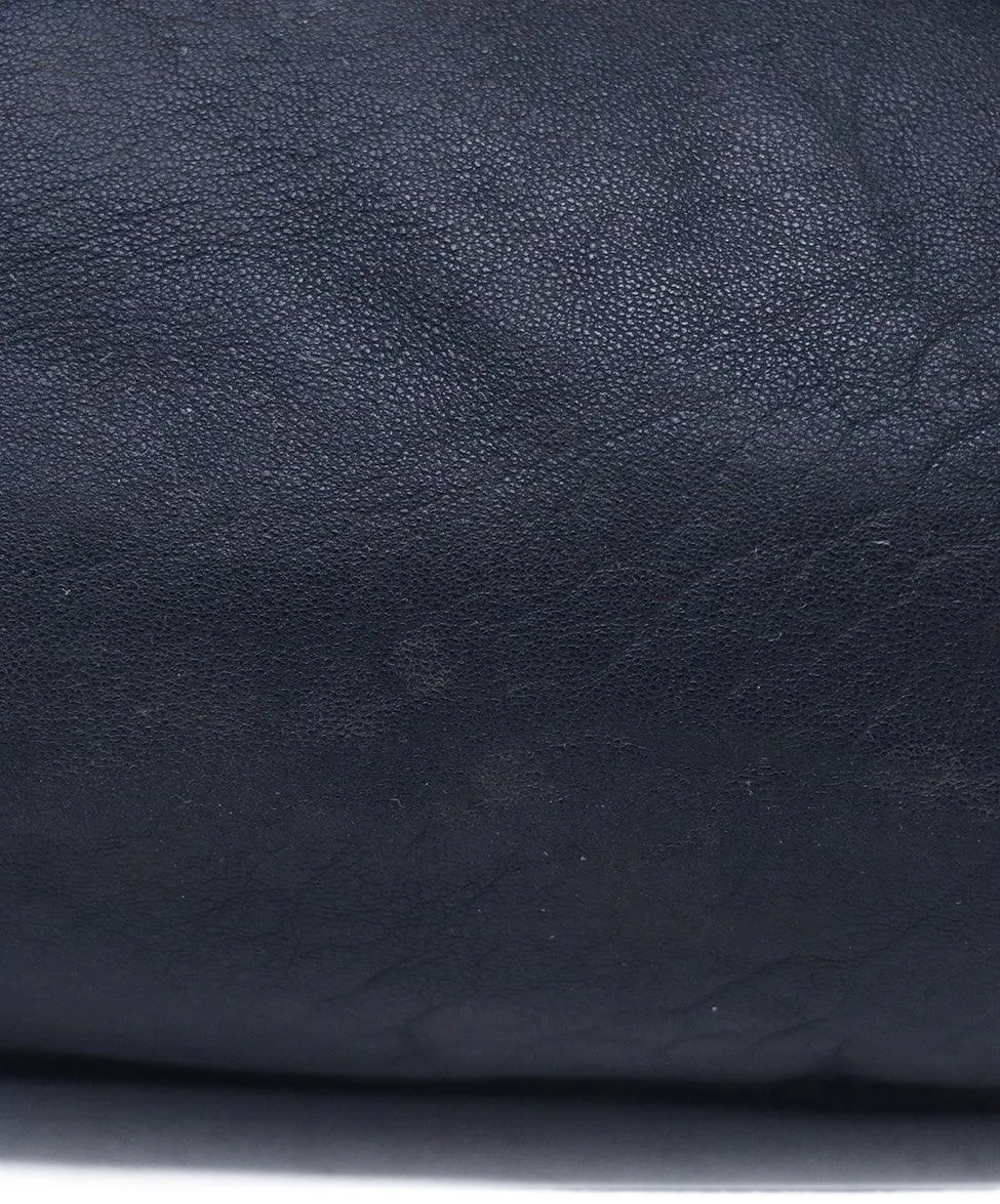 Fendi Black Leather Spy Bag